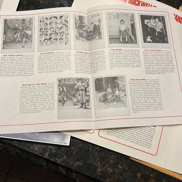 Norman Rockwell portfolio of 10 prints - Picture 2 of 3